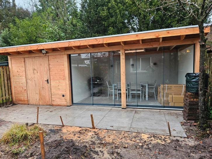 Terrasoverkapping, veranda, tuinhuis of buitenkast, Tuin en Terras, Tuinhuizen, Nieuw, Ophalen of Verzenden