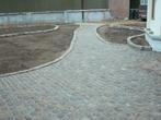 oude keien 50-55m2 bruin grijs kassei natuursteen bestrating, Ophalen of Verzenden, Gebruikt, Graniet