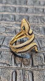 Prachtige Slang 14k gouden ring, Ophalen of Verzenden, Nieuw, Goud, Goud