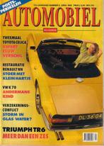 Automobiel 4 1996 : Triumph TR6 - Toyota Celica - VW K70, Gelezen, Algemeen, Automobiel, Ophalen of Verzenden