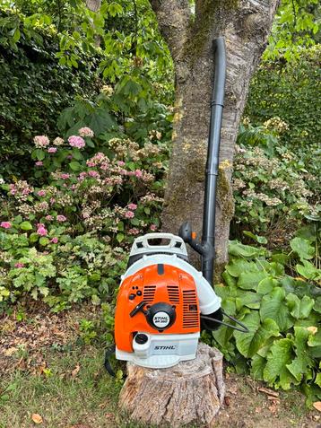Stihl BR 350 ruggedragen benzine bladblazer super nette!!! beschikbaar voor biedingen