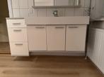 Wastafel met kast, Huis en Inrichting, Ophalen, Gebruikt, 50 tot 100 cm, Minder dan 100 cm