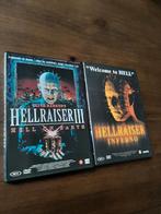 Hellraiser & Hellraiser Inferno op dvd., Cd's en Dvd's, Dvd's | Horror, Monsters, Ophalen of Verzenden, Zo goed als nieuw, Vanaf 16 jaar
