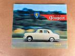 Peugeot 403 brochure / folder 1959, Boeken, Ophalen of Verzenden, Zo goed als nieuw, Peugeot