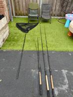 Shimano forcemaster feederhengels, Watersport en Boten, Hengelsport | Witvissen, Ophalen, Gebruikt, Werphengel