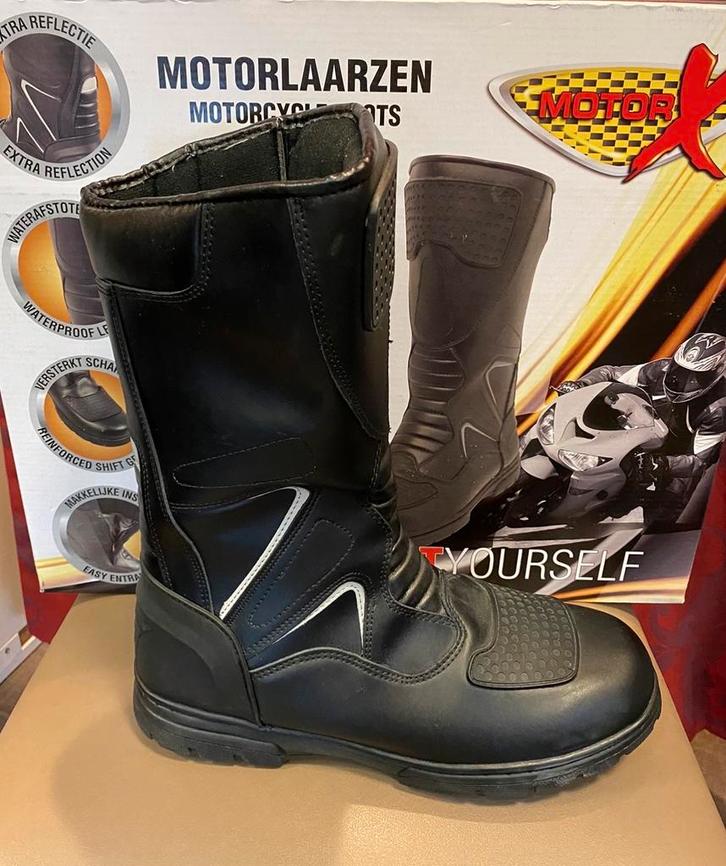 Motorx Motorlaarzen 42-43-44-45, Motoren, Kleding | Motorkleding, Laarzen, Heren, Nieuw met kaartje, Ophalen of Verzenden