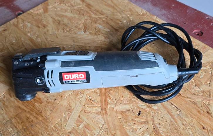 Duro Pro multitool DM 300 S2, Doe-het-zelf en Verbouw, Gereedschap | Slijpmachines, Gebruikt, Minder dan 700 watt, Ophalen of Verzenden