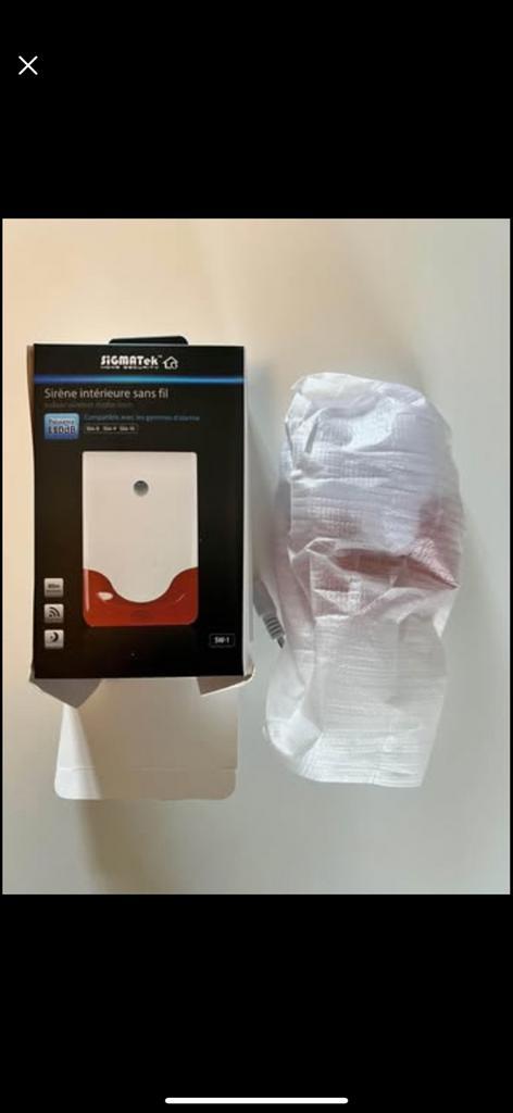 Sigmatek Draadloze Binnensirene - 99 stuks - Alarm, Doe-het-zelf en Verbouw, Alarmsystemen, Nieuw, Sirene, Overige soorten, Draadloos