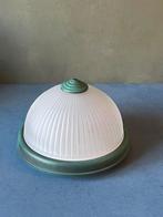 Jaren 60 plafondlamp, Ophalen of Verzenden, Zo goed als nieuw, Glas