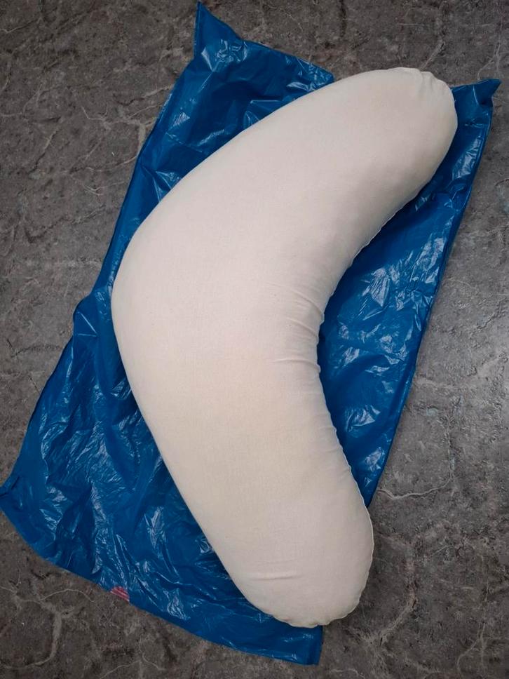 Mooie Beige Hoekussen, Huis en Inrichting, Woonaccessoires | Kussens, Zo goed als nieuw, Beige, Overige vormen, Ophalen