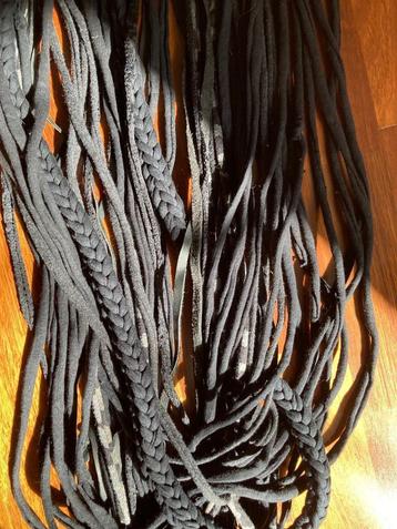 Prachtige zwarte ketting sjaal