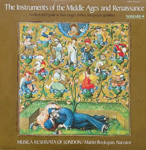 The Instruments Middle Ages &Renaissance-Musica Reservata LP, Cd's en Dvd's, Vinyl | Klassiek, Gebruikt, Middeleeuwen en Renaissance