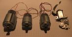 4 Koolborstel DC Motors., Hobby en Vrije tijd, Ophalen of Verzenden, Gebruikt