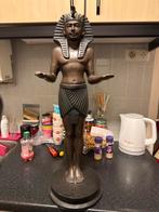 Egyptisch beeld van brons.  Farao    68 cm hoog, Antiek en Kunst, Ophalen