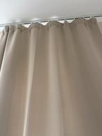 Deconovo Blackout Curtain with Pleat Tape Lace Ready Curtain, 100 tot 150 cm, 200 cm of meer, Beige, Ophalen of Verzenden