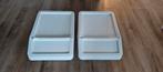 2 stuks Ikea SORTERA
(afval)bak met deksel, wit, 37 l, Doe-het-zelf en Verbouw, Kratten en Dozen, Ophalen, Doos, Minder dan 35 cm