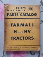 Onderdelenboek Mc Cormick Farmall H en HV, Ophalen of Verzenden, Gelezen, Tractor en Landbouw