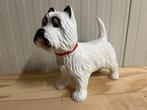 Westie hondenbeeld wit met zwart en halsband nieuw, Ophalen, Nieuw, Dier