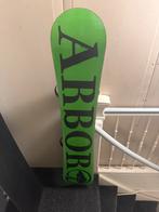 ARBOR snowboard 158 cm – all-mountain – incl. bindingen, Sport en Fitness, Snowboarden, Ophalen, Zo goed als nieuw, Board