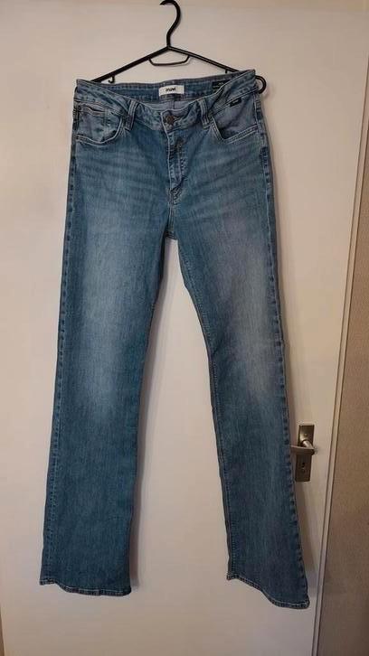 Mavi jeans 28/38 extra lange lengte, Kleding | Dames, Spijkerbroeken en Jeans, Zo goed als nieuw, W28 - W29 (confectie 36), Blauw