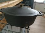 Te koop gietijzer braadpan nieuw, Ophalen, Zo goed als nieuw, Gietijzer, Koekenpan of Braadpan