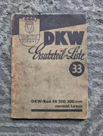 DKW SB200 SB300 Luxus Ersatzteilliste (1), Ophalen of Verzenden, Gelezen, DKW, Merk of Model