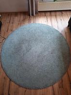 Rond lichtblauw/grijs vloerkleed Adum Ikea - 195 cm diameter, Huis en Inrichting, Stoffering | Tapijten en Kleden, Ophalen, Gebruikt