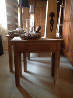 Nieuwe degelijke side table kersenhout met lade., Huis en Inrichting, Tafels | Sidetables, Ophalen, Nieuw, Rechthoekig, Kersenhout