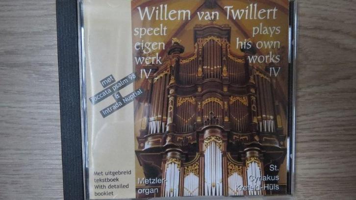 Cd orgel: Willem van Twillert speelt eigen werk IV, Krefeld, Cd's en Dvd's, Cd's | Religie en Gospel, Zo goed als nieuw, Overige genres