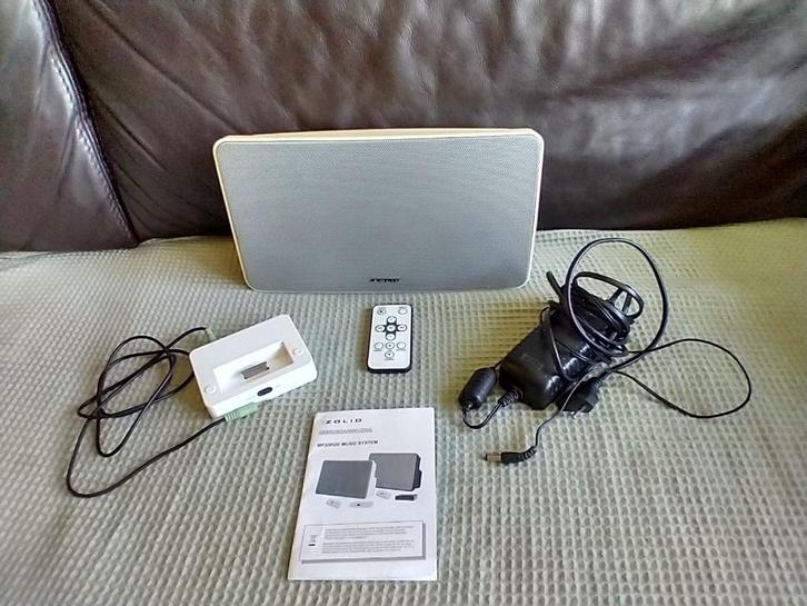 Zolid MP3 IPOD music audio speaker system, Audio, Tv en Foto, Luidsprekers, Gebruikt, Overige typen, Minder dan 60 watt, Overige merken