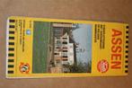 Oude Falk Stadsplattegrond/ Kaart - Assen - Ca 1985, Boeken, Atlassen en Landkaarten, Gelezen, Ophalen of Verzenden, Landkaart