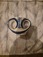 Blauw-wit kaarsenhouder, Overige materialen, Ophalen of Verzenden, Zo goed als nieuw, Kaars