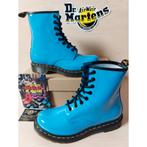 Dr. Martens 1460 W, Mid Blue Patent Lamper Maat: 37 UK4, Dr. Martens, Blauw, Dr. Martens Airwair England, Lage of Enkellaarzen