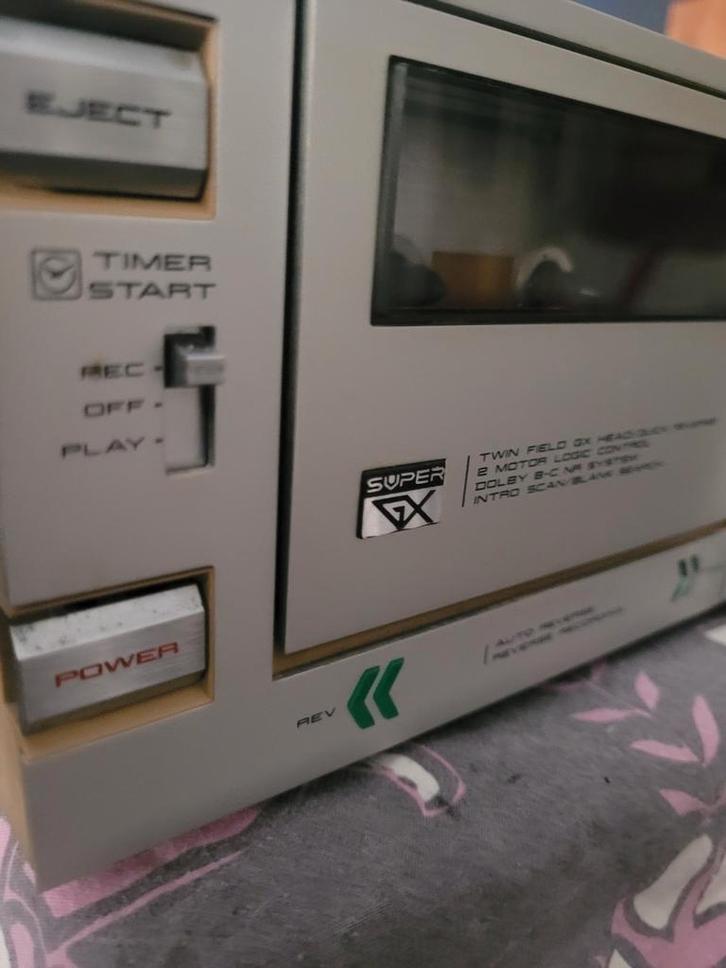 Te koop.aangeboden Akai cassettedeck, Audio, Tv en Foto, Cassettedecks, Akai, Ophalen