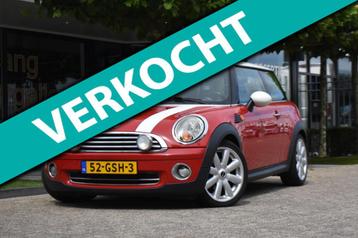 Mini Mini 1.4 One Pepper AIRCO, KEYLESS START, ELEKTRISCHE R beschikbaar voor biedingen