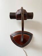 Prachtige art deco, Amsterdamse school tafellamp, pianolamp, Huis en Inrichting, Lampen | Tafellampen, Variavintage, Ophalen of Verzenden