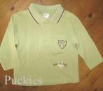Groene Dirkje polo l/s maat 74 *NIEUW* (8557) a, Kinderen en Baby's, Babykleding | Maat 74, Dirkje, Nieuw, Ophalen of Verzenden