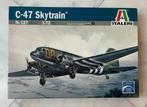 Bouwpakket 1:72 C-47 Skytrain (Dakota) vliegtuig Italeri, 1:72 tot 1:144, Italeri, Verzenden, Nieuw