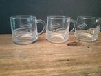 Pickwick theeglazen.3stuks, Ophalen of Verzenden, Gebruikt, Overige typen