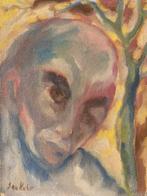 Jan Kuhr: voorstudie van portret en van Garden of Eden, Ophalen of Verzenden