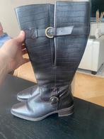 Nieuw! Zwart leren laarzen van JJfw maat 40 xx kuit, Ophalen of Verzenden, Zo goed als nieuw, Zwart, Hoge laarzen