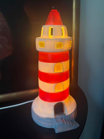 Vintage Heico Vuurtoren Lamp beschikbaar voor biedingen