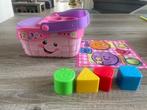 Fisher Price picknickmand vormenstoof, Kinderen en Baby's, Speelgoed | Fisher-Price, Ophalen of Verzenden, Gebruikt, Speelset