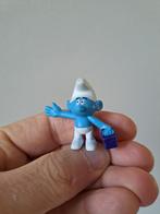 Boodschappensmurf, Albert Heijn 2008, kunststof 4x2x4cm, Ophalen of Verzenden, Gebruikt, Overige Smurfen, Poppetje, Figuurtje of Knuffel