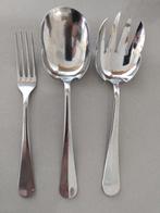 Gero Zilmeta model Hollands Glad slabestek oud model, Ophalen of Verzenden, Gebruikt, Rvs of Chroom