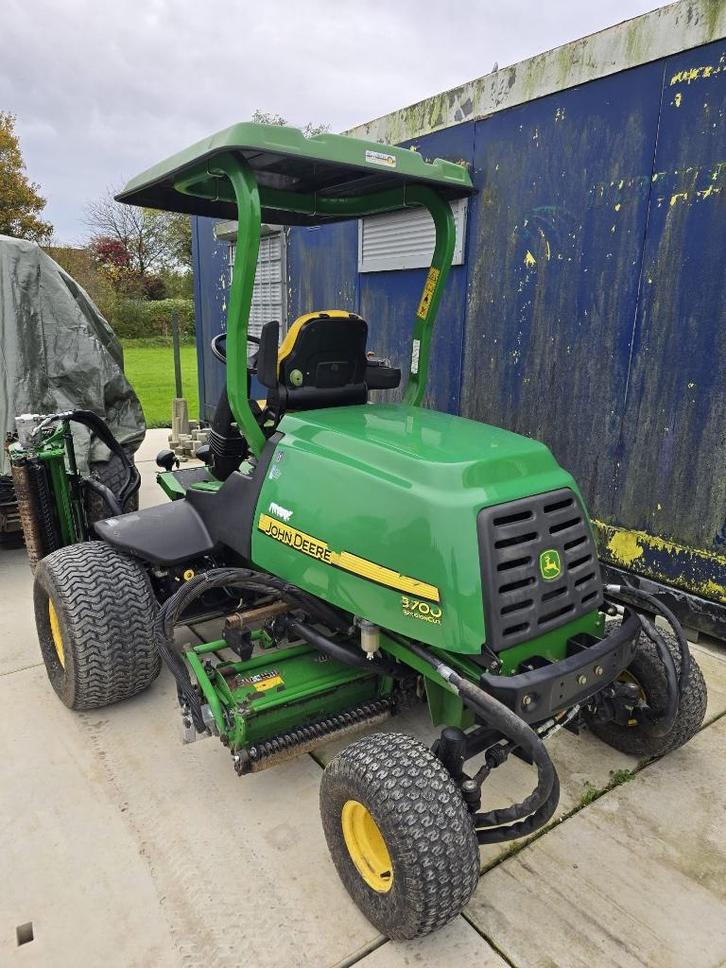 John Deere 8700A Kooimaaier, Tuin en Terras, Grasmaaiers, Gebruikt, Benzine-grasmaaier, 50 cm of meer, Kooimesmaaier, Ophalen