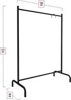 Kledingrek - Zwart, Kleding | Dames, Kledingrekken, Ophalen of Verzenden, Nieuw