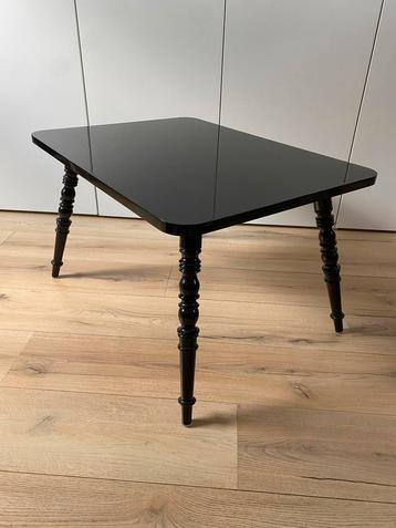 Tafel zwart hoogglans