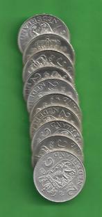 10 Zilveren Juliana Rijksdaalders Divers, Koningin Juliana, Zilver, 2½ gulden, Verzenden