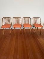 4 Thonet stoelen 1950/1960, Ophalen, Huis en Inrichting